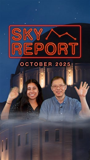 Want to know what’s in the sky for the month of October? Astronomical Observer, Vanessa Alarcon and Theater Programs Manager, Patrick So have your monthly Sky Report from Griffith Observatory. For the full Sky Report please visit our YouTube channel. #GriffithObservatory #lookup #observeandponder #OBS90 | Griffith Observatory