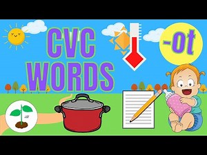 CVC Words | -ot Words | Consonant Vowel Consonant