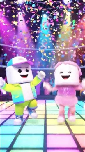 Marshmallow Dance Battle! 🩷 Who’s the Sweetest Dancer?