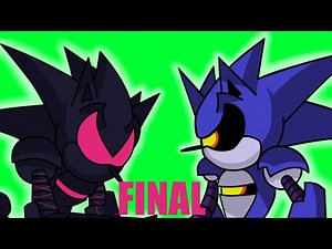 FNF "Corruption" Mecha Sonic Sings Discharge.