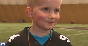 7-year-old adopted by CU women's Lacrosse team