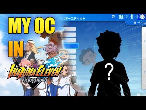 Creating MY OWN CHARACTER for Inazuma Eleven Victory Road