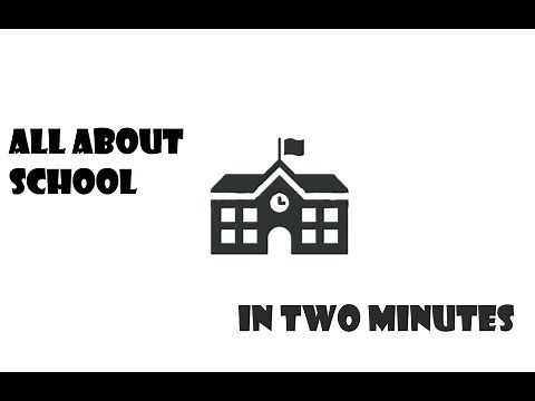 WHAT IS SCHOOL ?