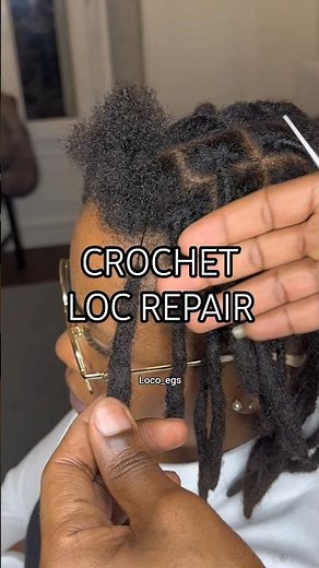 Crochet Loc Repair