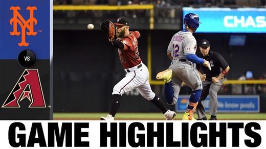 Mets vs. D-backs Highlights