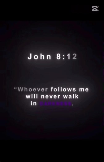 John 8:12 | Jesus Is the Light of the World ✨❤️