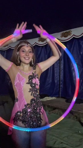 The famous hula hoop that costs 1200 reais! 🗣️ #girobatini #lifeinthecircus #hulahoop