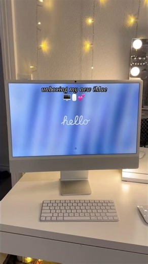 unbox my new iMac with me! #apple #unboxing #asmr #appleproduct