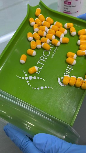 Meet the newest member of our diltiazem family 🥺👶 #medicine #capsules #asmr #cute #yellow #white #viral #fyp #foryou #pharmacist #pharmacy #pharmtok #pharmacyasmr #pharmacytechnician #counting #foryoupage