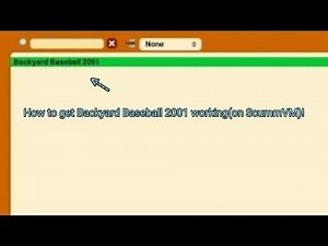 How to get Backyard Baseball 2001 working(on ScummVM)!