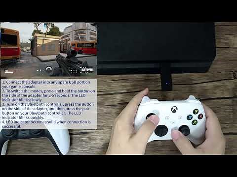 MAYFLASH MAGIC S PRO 2 Wireless Bluetooth Converter compatible with Xbox series x s PS5 Controller