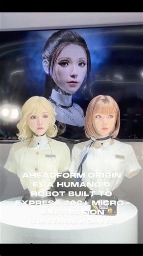 🤖 This Humanoid Robot Has Over 200 Facial Expression Controls