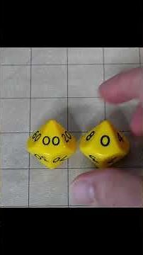 D100 Percentile Dice for Dungeons and Dragons