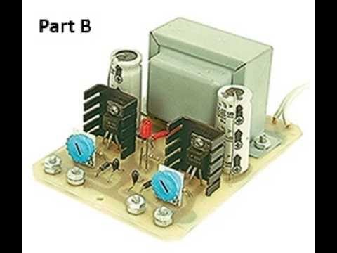 LM317T and LM337T, Part B, Dual Adjustable Power Supply Tech Talk 127B_a