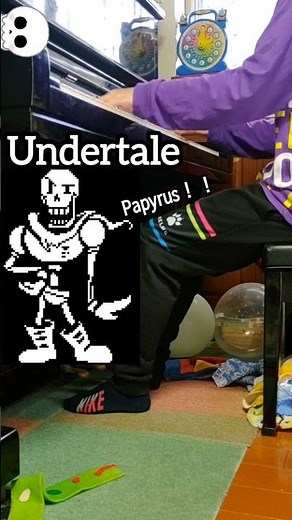 【Undertale】Bonetrousle(Papyrus)パピルス戦BGM #Undertale #アンダーテール #Tobyfox #パピルス #Papyrus #bonetrousle