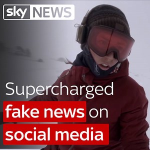 147K views · 475 reactions | Did you fall for any of these false stories that went viral? There's a backlash towards sites such as Facebook for helping to spread fake news. | Sky News | Facebook