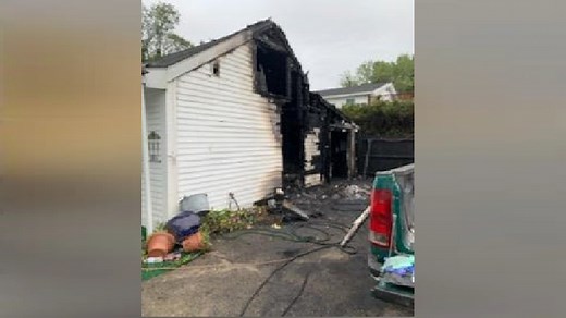 Crews investigating 4-alarm house fire in Groveland