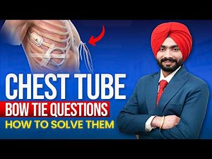 Chest Tube Bow Tie Questions Made Easy | NCLEX RN Nursing Exam