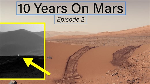 Curiosity Rover Marks 10 Years on Mars: Strange Light and Dingo Gap Challenges