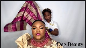 16K views · 1.2K reactions | Latest Gele Headwrap tutorial | Deg Beauty | Facebook