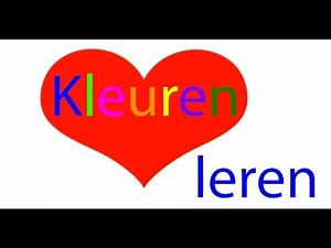 Kleuren leren voor Peuters en Kleuters