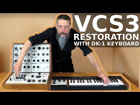 EMS VCS3 Restoration with DK-1 Keyboard