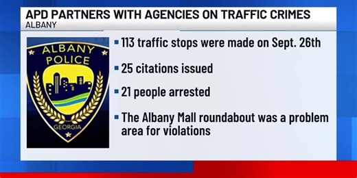 APD partners with agencies on traffic crimes