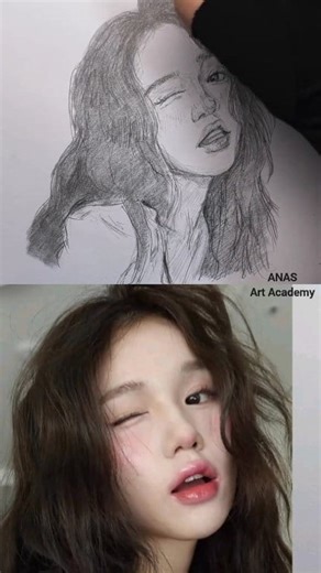 103K views · 2.9K reactions | Easy Techniques to Draw a Girl’s Face for Beginners | Anas art academy | Facebook