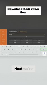 Kodi 21.3 on FireTV or Android using Downloader App
