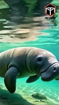 "Manatee: The giant of water" #trending #animals #wildlife #sea