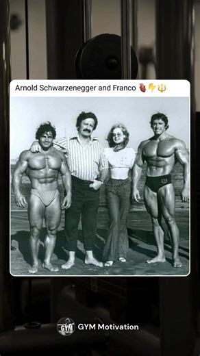 Legends in the making. Arnold Schwarzenegger and Franco Columbu were not just bodybuilding icons—they were pioneers who defined strength and discipline for generations to come. Their dedication to the craft built more than just muscles; they built a legacy. 💪🔥 | GYM Motivation