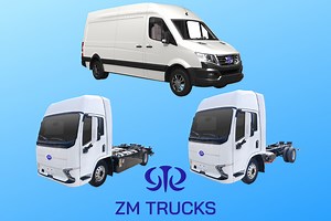 ZM Trucks Debuts North American ZEV Truck, Van Lineup