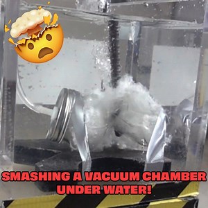 Smashing A Vacuum Chamber Under Water!! | The Action Lab