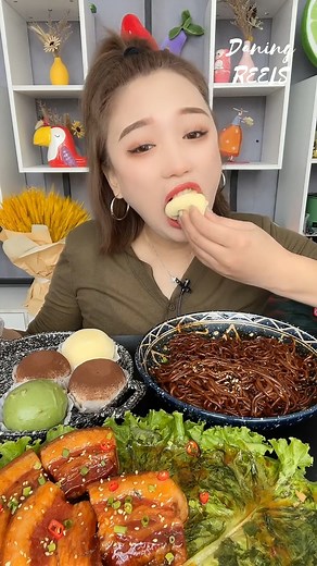 19K views · 265 reactions | Mochi Daifuku Mukbang Yummy #DaningASMR #mochi #daifuku #dessert | Daning ASMR | Facebook