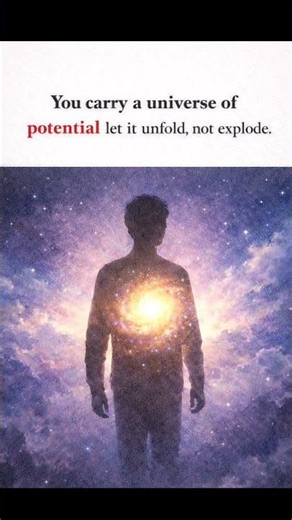 You Carry a Universe of Potential | inspirational quote