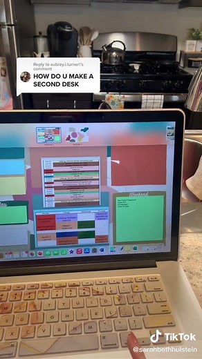Creating Multiple Desktops for Better Organization in Occupational Therapy