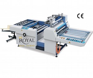 [Hot Item] High Quality Carton Box Semi- Automatic Cold and Hot Roll Laminating Machine Cheap Good Value