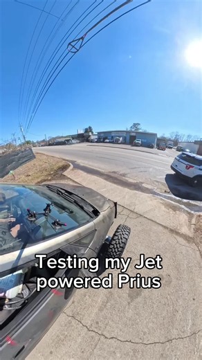 Testing my jet powered Prius | prius