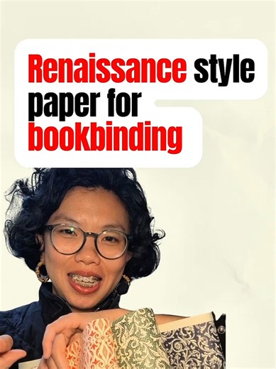 ✨ Back in stock now ✨ Our 100 gsm Renaissance style paper is officially back in stock. This decorative paper is a favourite for bookbinding, journal making, endpapers, and restoration work. The weight is ideal for hand binding, flexible enough to work with, and strong enough for everyday use. Perfect if you are looking for • Renaissance style bookbinding paper • Decorative paper for bookbinding • Endpaper paper for handmade books • Traditional bookbinding materials Available now while stock last