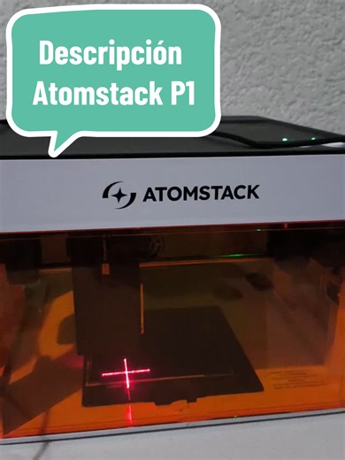 Descripción de la atomstack P1 dual, la grabadora láser para metales más accesible del mercado. #atomstack #atomstackp1 #fotograbadoláser #joyeriapersonalizada #grabadolaser