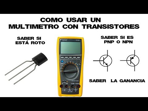COMO COMPROBAR UN TRANSISTOR