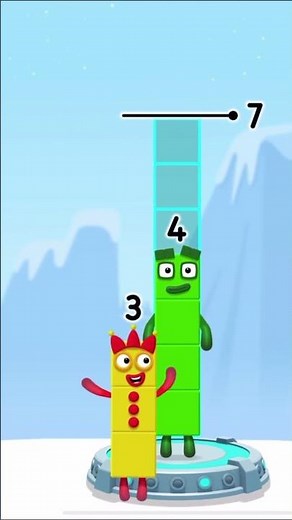 Numberblocks Learn to Count 3 & 4 in Hawaii Magic Run World New Season | Numberblocks Adventure