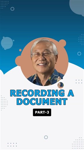 Recording a Document (Part-3)