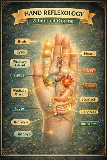 This Hand Trick Fixes Your Entire Body #reflexology #healing #facts