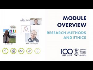 Sports Science Module Overview - Research Methods and Ethics