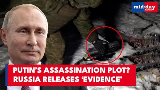 Putin’s residence attack: Chilling drone wreckage video released by Russia