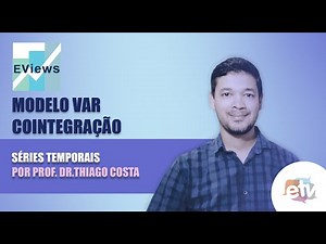 [EVIEWS] Modelo VAR e testes de Cointegração (Engle-Granger e Johansen)
