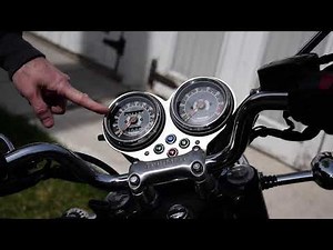 Bouncing Speedometer Triumph Bonneville