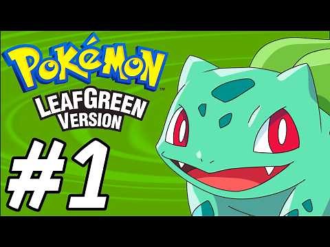 Pokemon Green Leaf Gameplay Walkthrough PART 1 (Gameboy Advance)