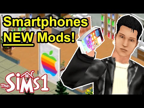 I made NEW Custom Content & MODS for The Sims 1! 🎉 Cell Phones📱Sims 4 Computers 💻 Queer Pride 🏳️‍🌈